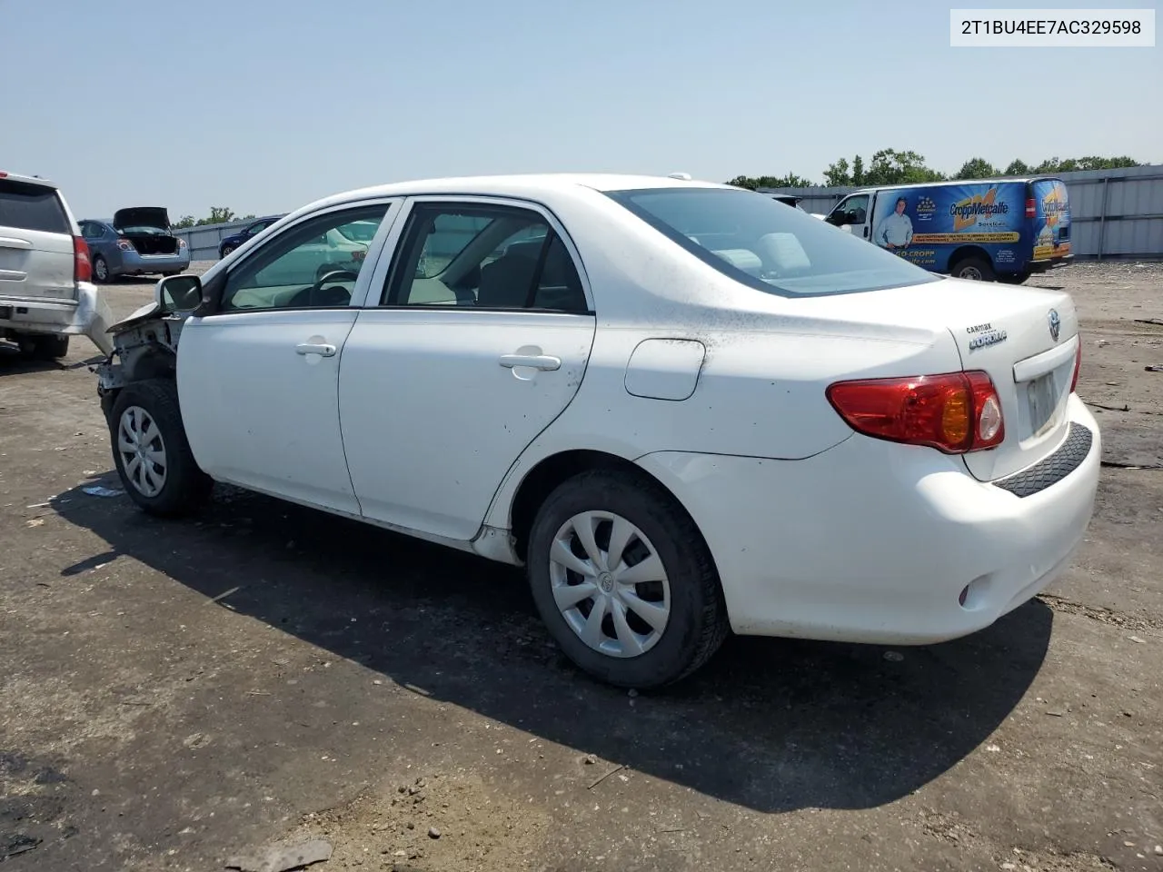 2010 Toyota Corolla Base VIN: 2T1BU4EE7AC329598 Lot: 63293534