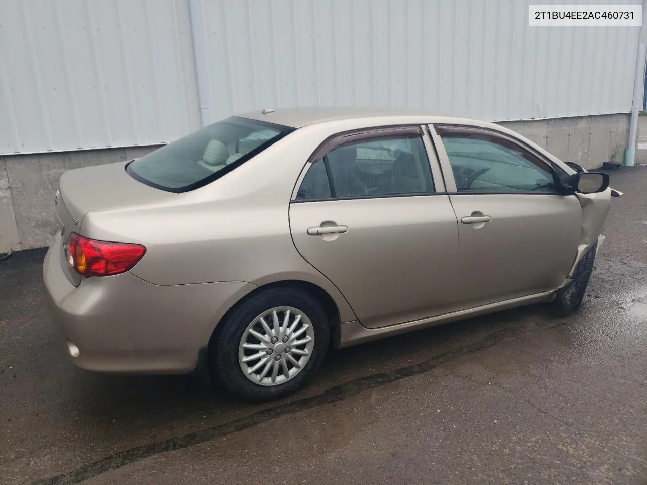 2010 Toyota Corolla Base VIN: 2T1BU4EE2AC460731 Lot: 63491704