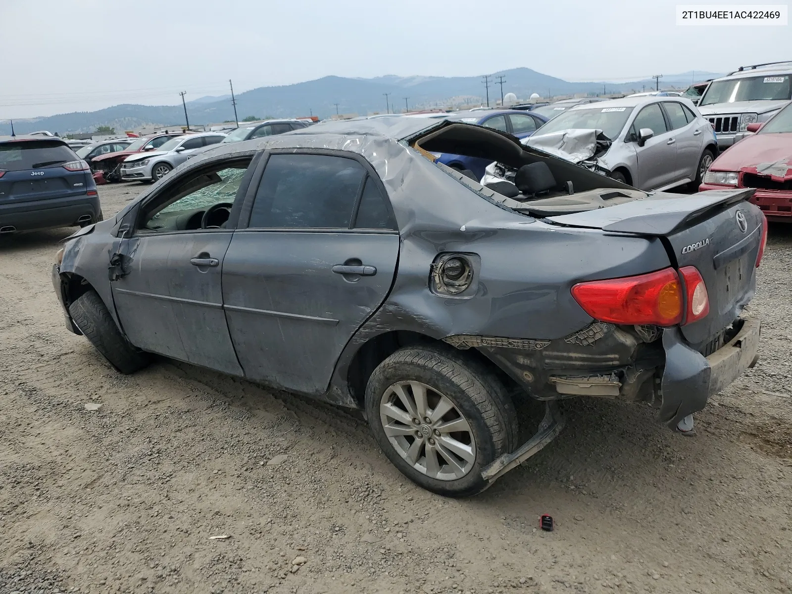 2010 Toyota Corolla Base VIN: 2T1BU4EE1AC422469 Lot: 63532184