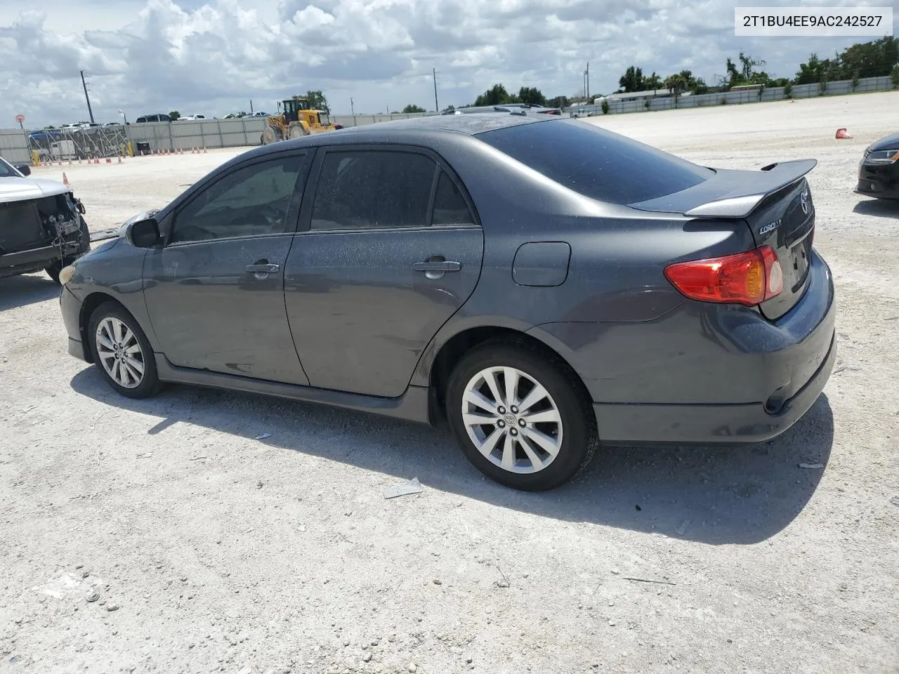 2010 Toyota Corolla Base VIN: 2T1BU4EE9AC242527 Lot: 63986834