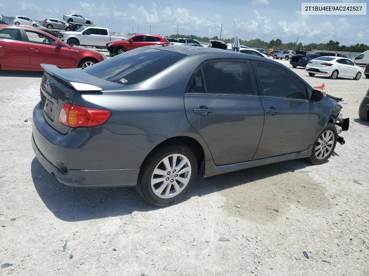 2010 Toyota Corolla Base VIN: 2T1BU4EE9AC242527 Lot: 63986834