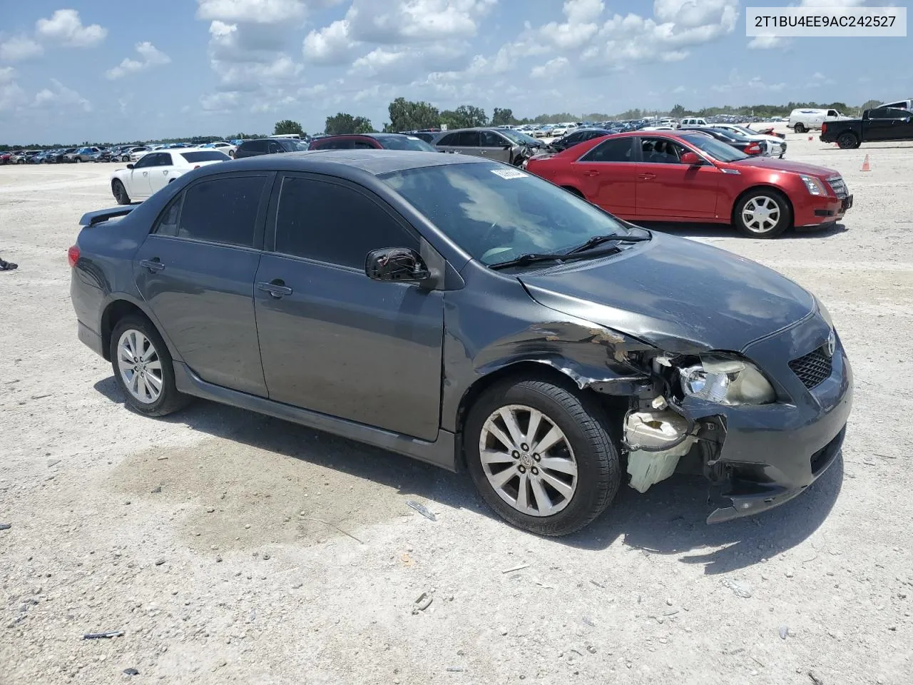 2010 Toyota Corolla Base VIN: 2T1BU4EE9AC242527 Lot: 63986834