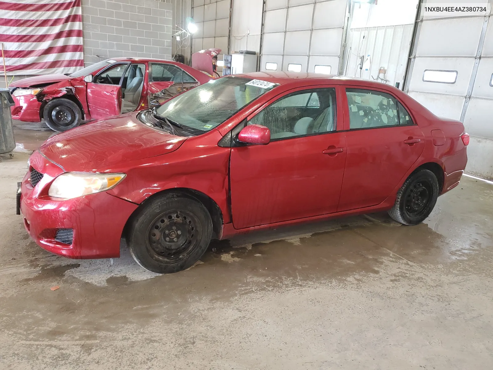 2010 Toyota Corolla Base VIN: 1NXBU4EE4AZ380734 Lot: 64012474