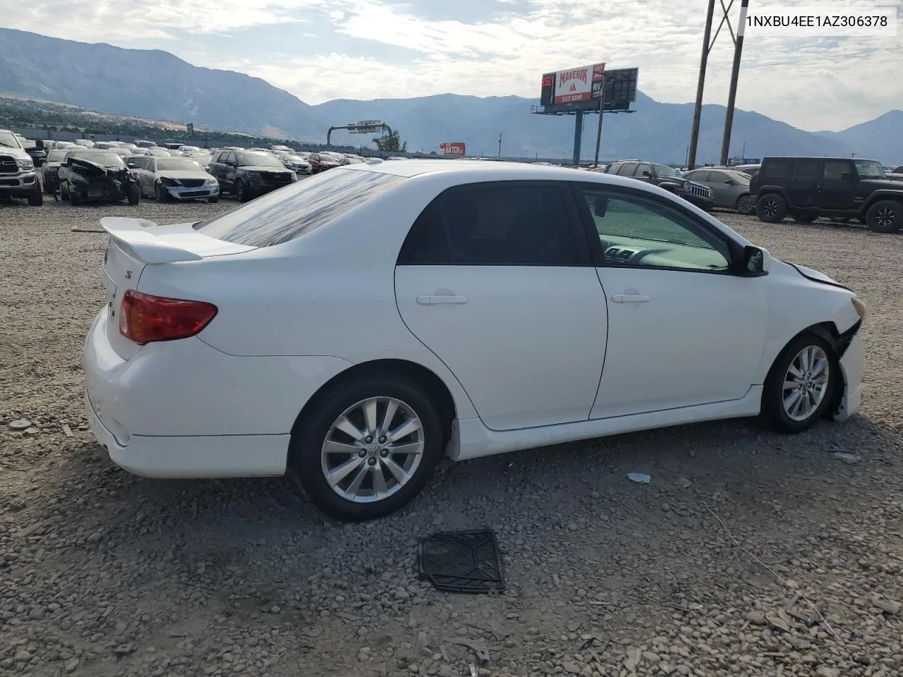 2010 Toyota Corolla Base VIN: 1NXBU4EE1AZ306378 Lot: 64092144