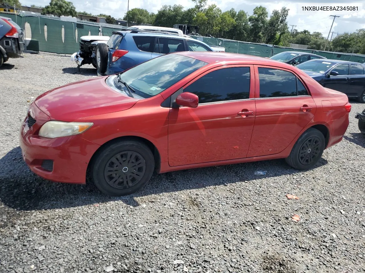 2010 Toyota Corolla Base VIN: 1NXBU4EE8AZ345081 Lot: 64247324