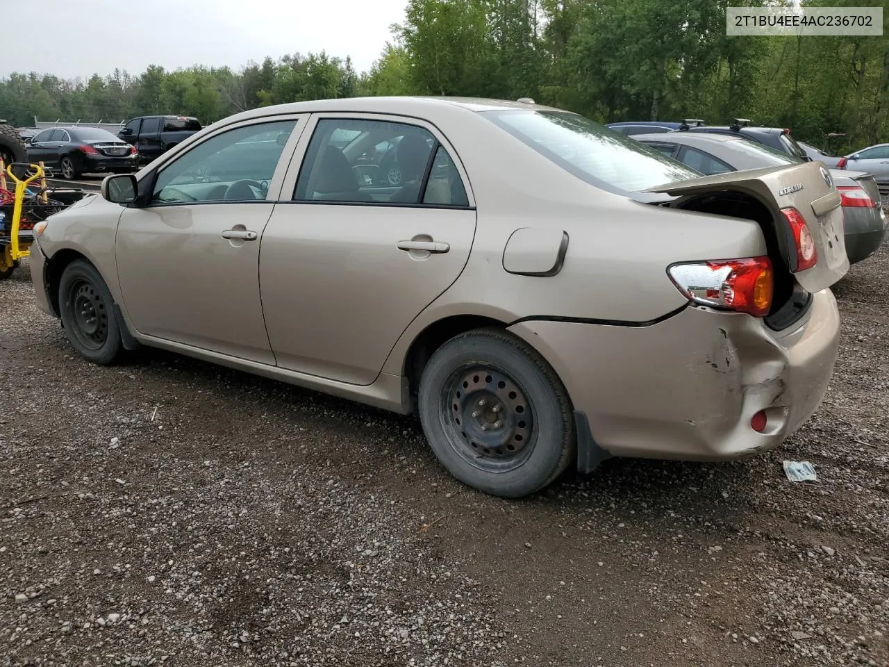 2010 Toyota Corolla Base VIN: 2T1BU4EE4AC236702 Lot: 64391564