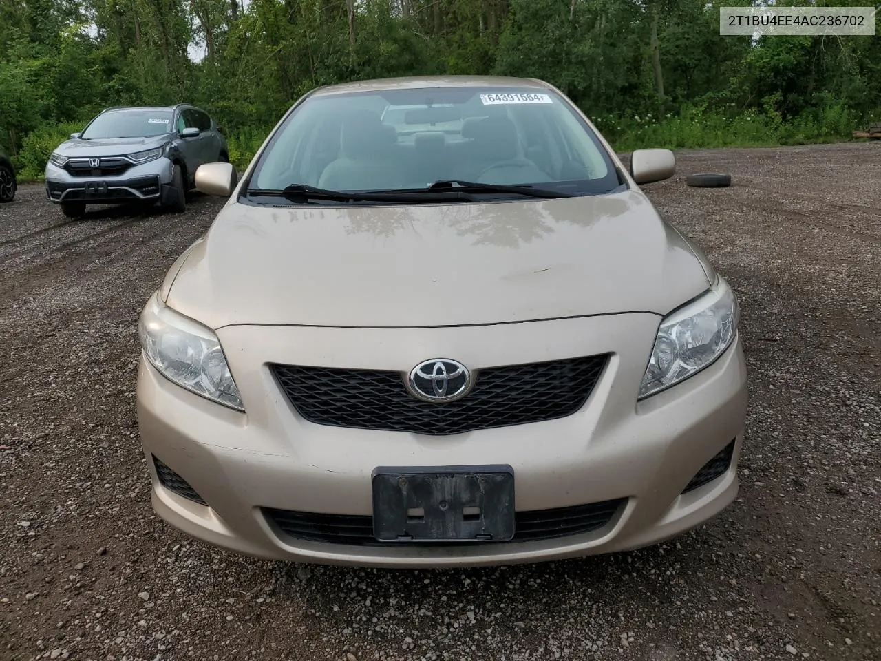 2010 Toyota Corolla Base VIN: 2T1BU4EE4AC236702 Lot: 64391564