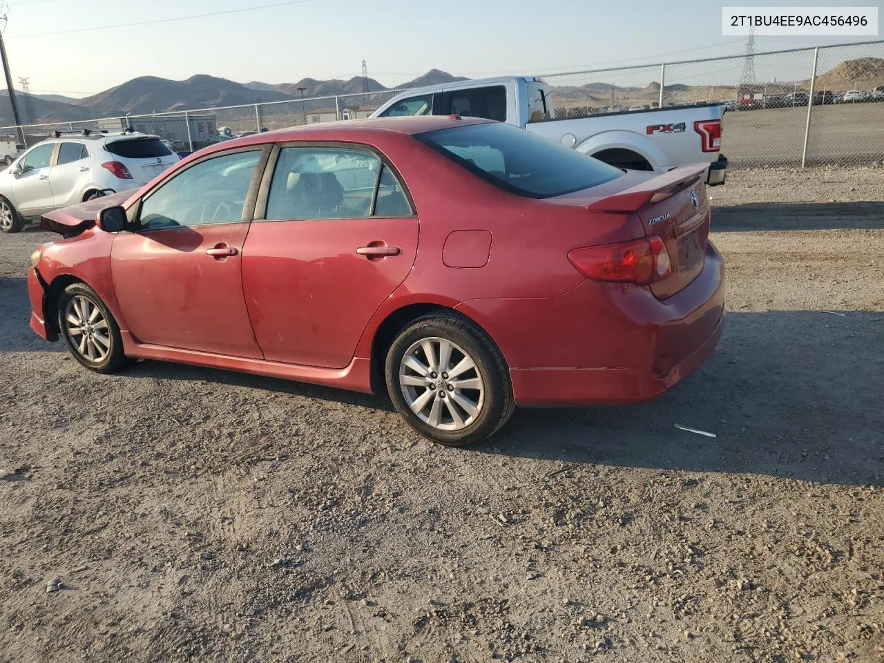 2010 Toyota Corolla Base VIN: 2T1BU4EE9AC456496 Lot: 64404224