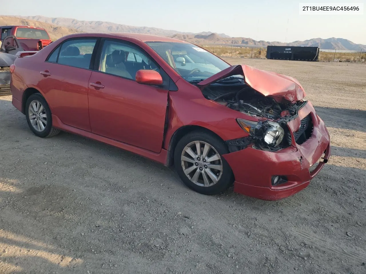 2010 Toyota Corolla Base VIN: 2T1BU4EE9AC456496 Lot: 64404224