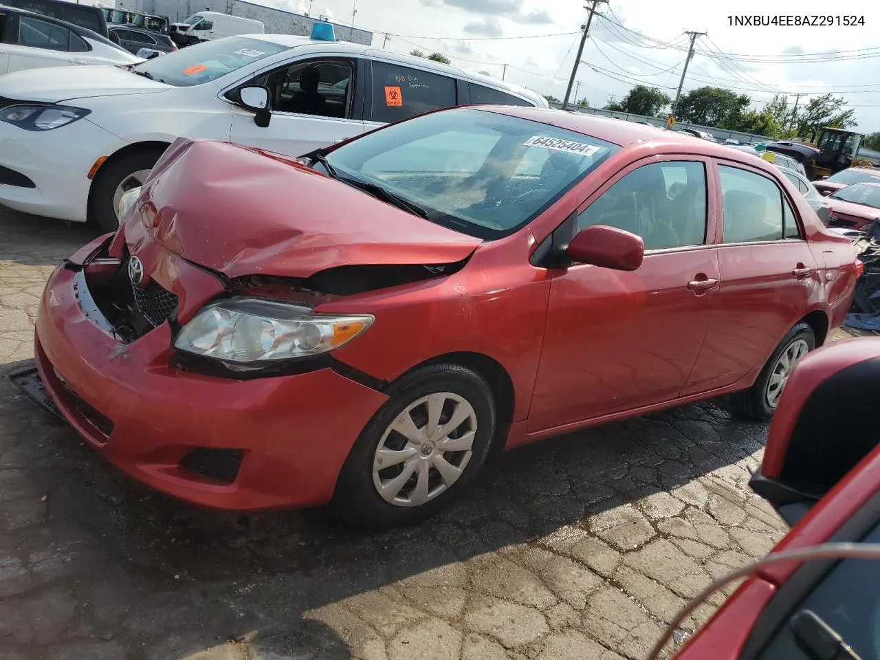 2010 Toyota Corolla Base VIN: 1NXBU4EE8AZ291524 Lot: 64525404