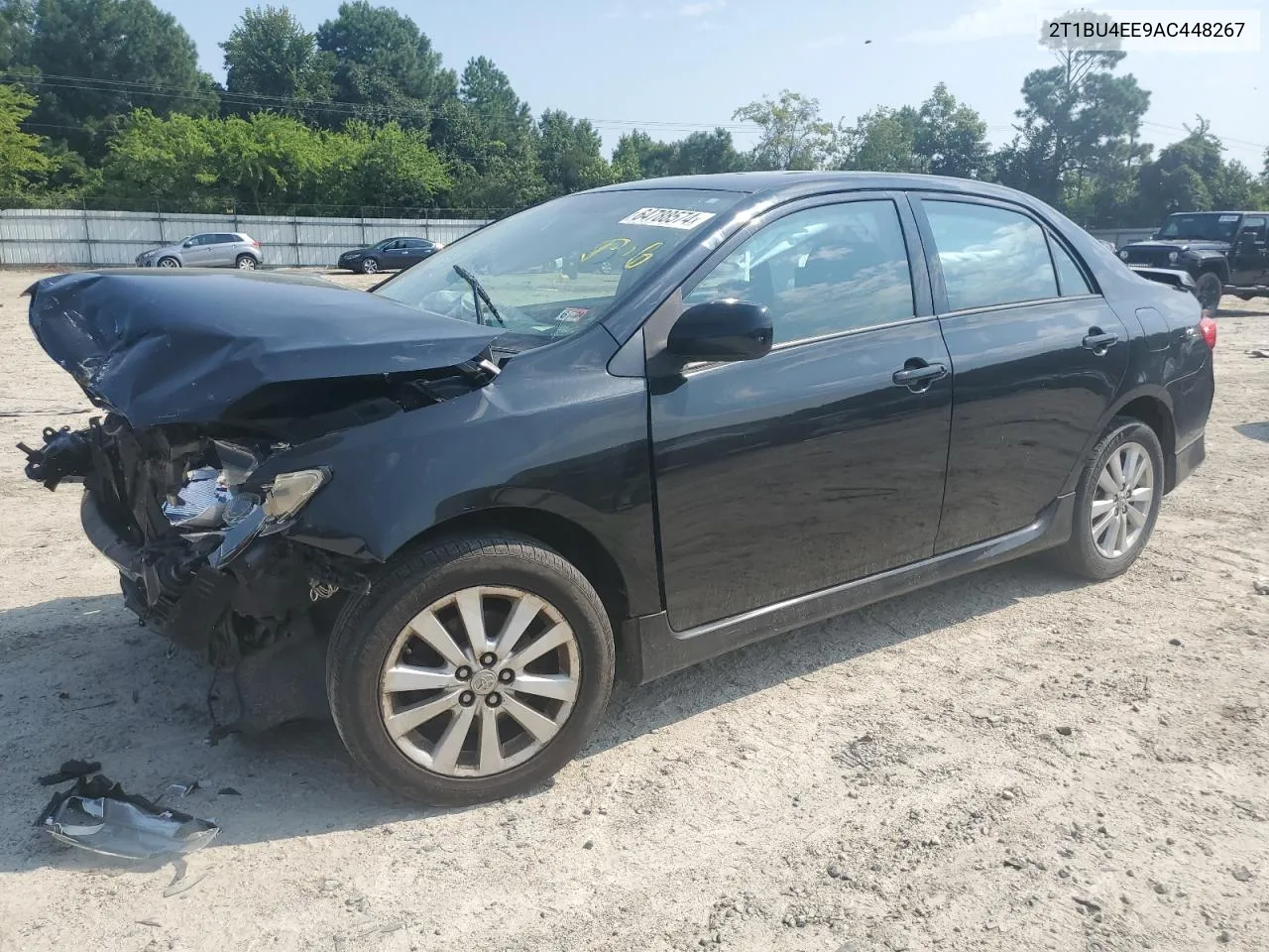 2010 Toyota Corolla Base VIN: 2T1BU4EE9AC448267 Lot: 64788574