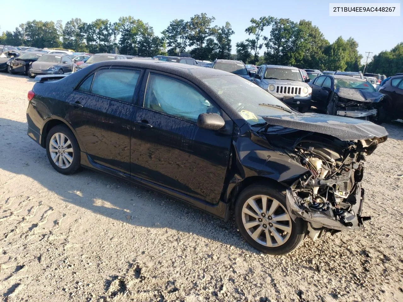 2010 Toyota Corolla Base VIN: 2T1BU4EE9AC448267 Lot: 64788574