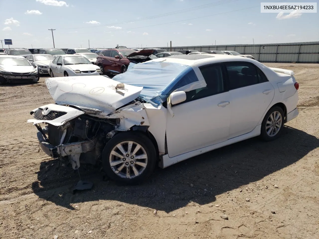 2010 Toyota Corolla Base VIN: 1NXBU4EE5AZ194233 Lot: 64789084