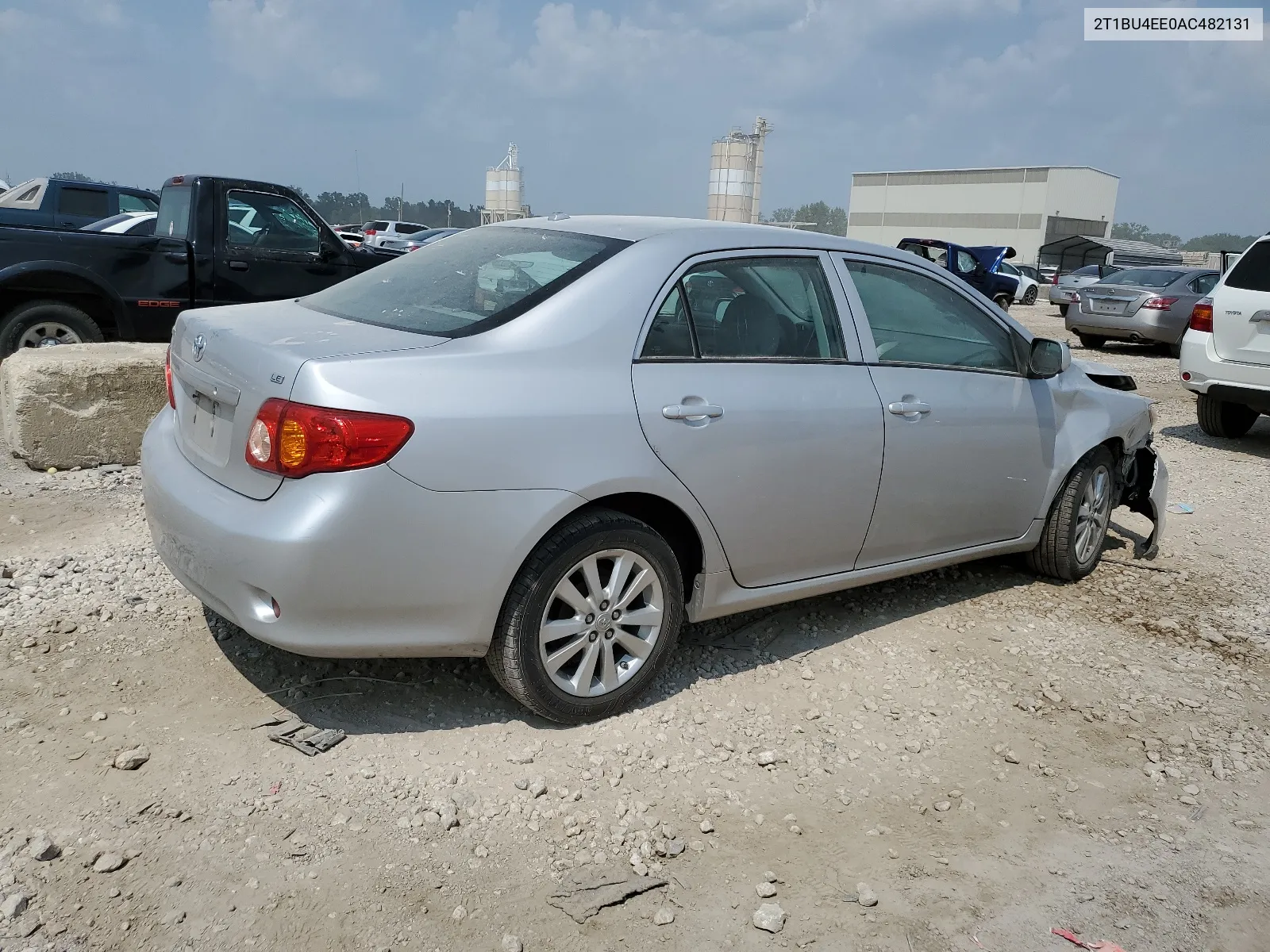 2010 Toyota Corolla Base VIN: 2T1BU4EE0AC482131 Lot: 65051754