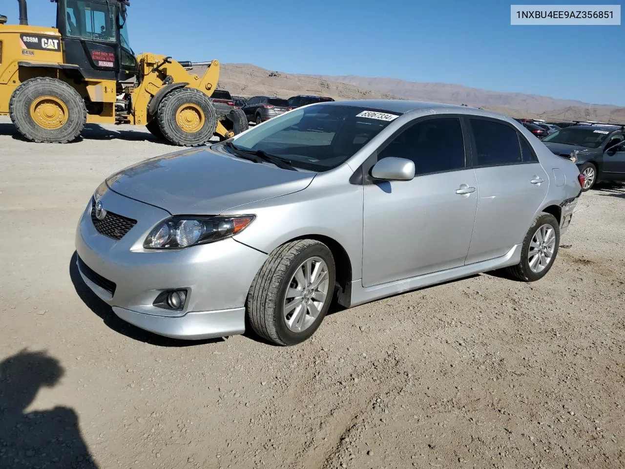 2010 Toyota Corolla Base VIN: 1NXBU4EE9AZ356851 Lot: 65067334