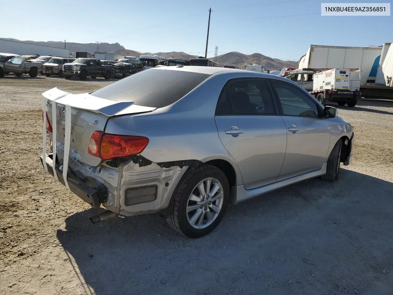 2010 Toyota Corolla Base VIN: 1NXBU4EE9AZ356851 Lot: 65067334