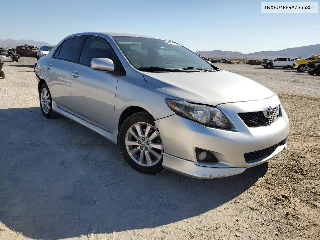 2010 Toyota Corolla Base VIN: 1NXBU4EE9AZ356851 Lot: 65067334