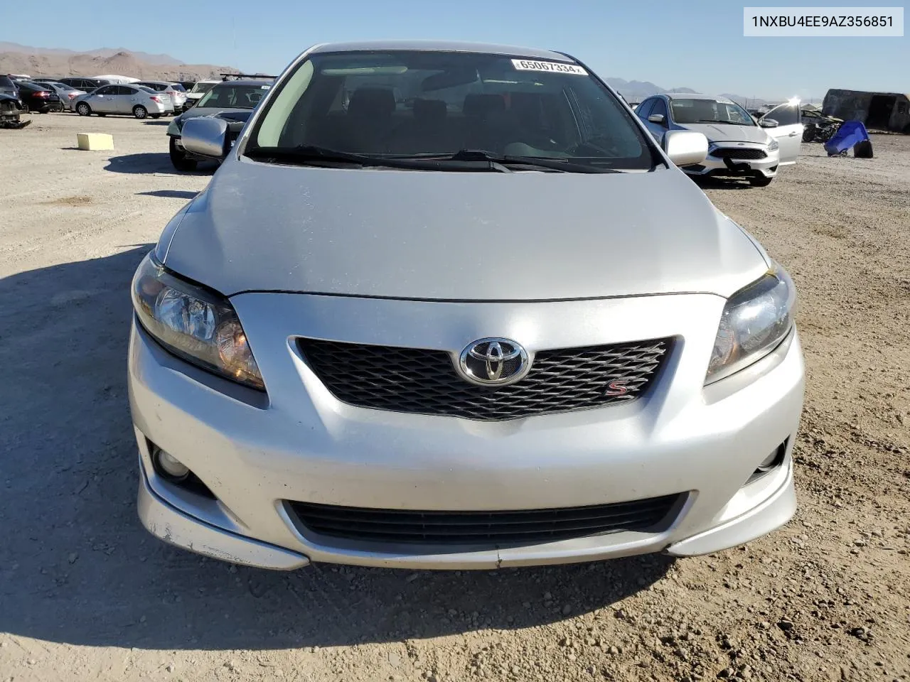 2010 Toyota Corolla Base VIN: 1NXBU4EE9AZ356851 Lot: 65067334