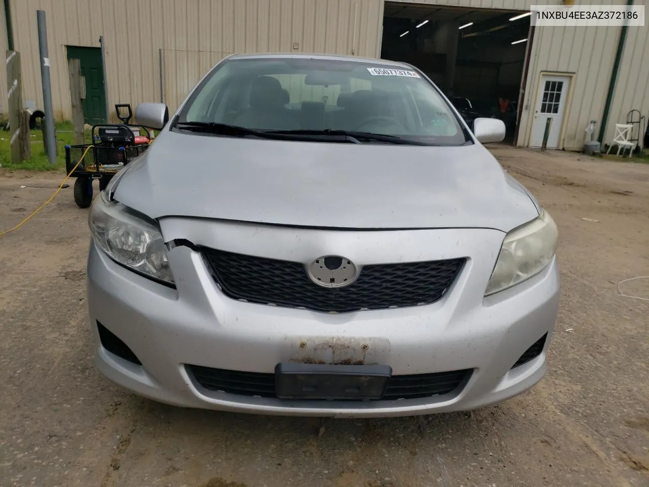 2010 Toyota Corolla Base VIN: 1NXBU4EE3AZ372186 Lot: 65077374