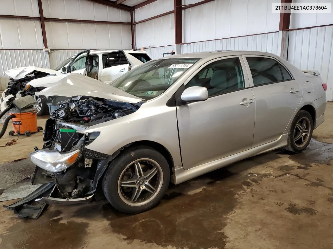 2010 Toyota Corolla Base VIN: 2T1BU4EE1AC378604 Lot: 65211784