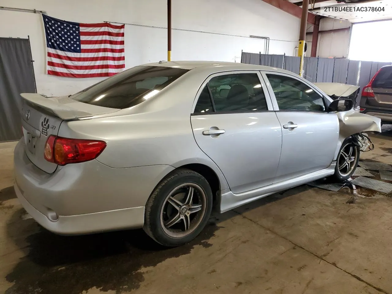 2010 Toyota Corolla Base VIN: 2T1BU4EE1AC378604 Lot: 65211784