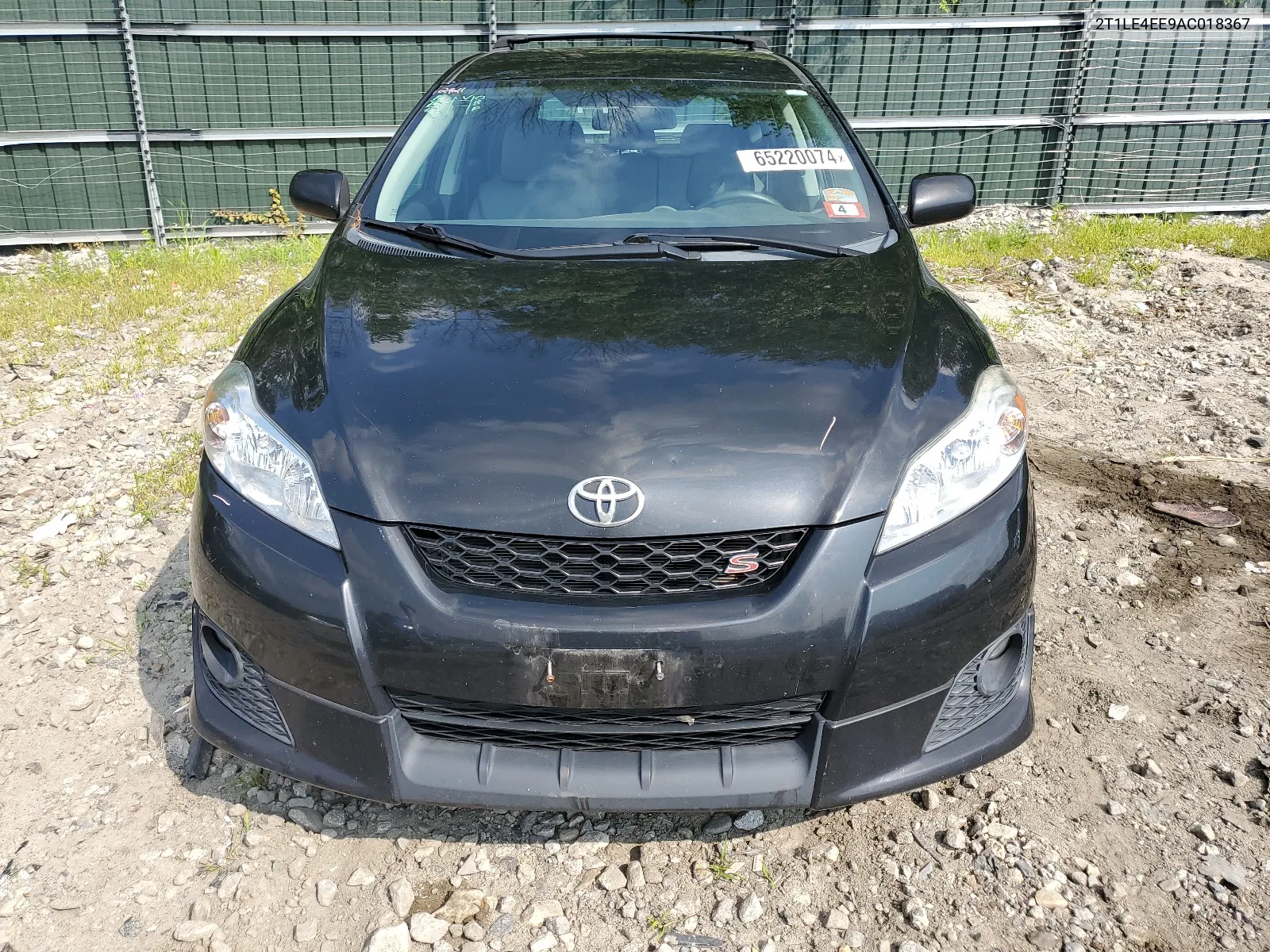 2010 Toyota Corolla Matrix S VIN: 2T1LE4EE9AC018367 Lot: 65220074