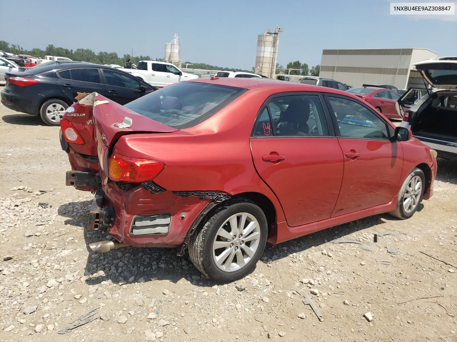 1NXBU4EE9AZ308847 2010 Toyota Corolla Base