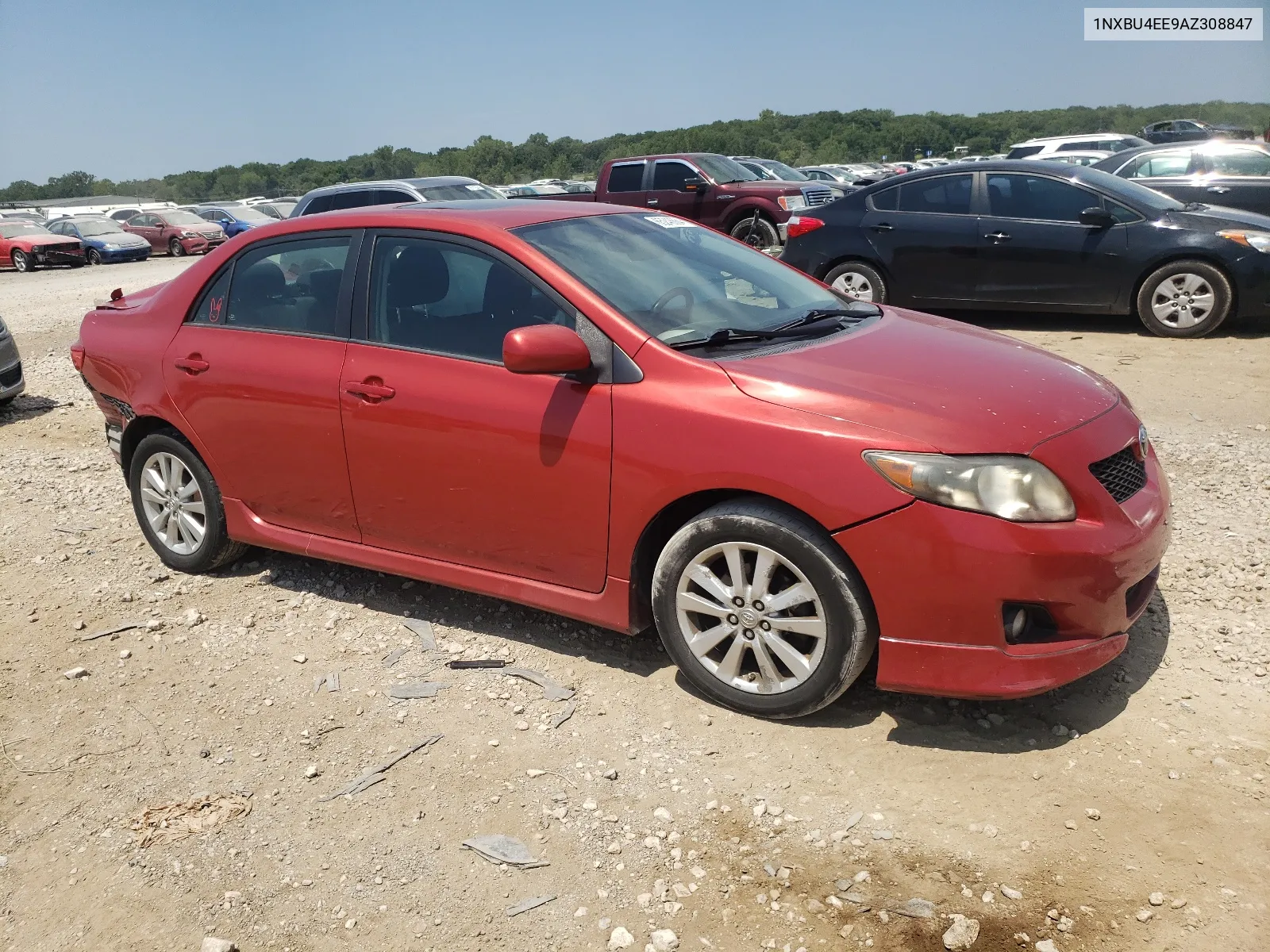 2010 Toyota Corolla Base VIN: 1NXBU4EE9AZ308847 Lot: 65248664