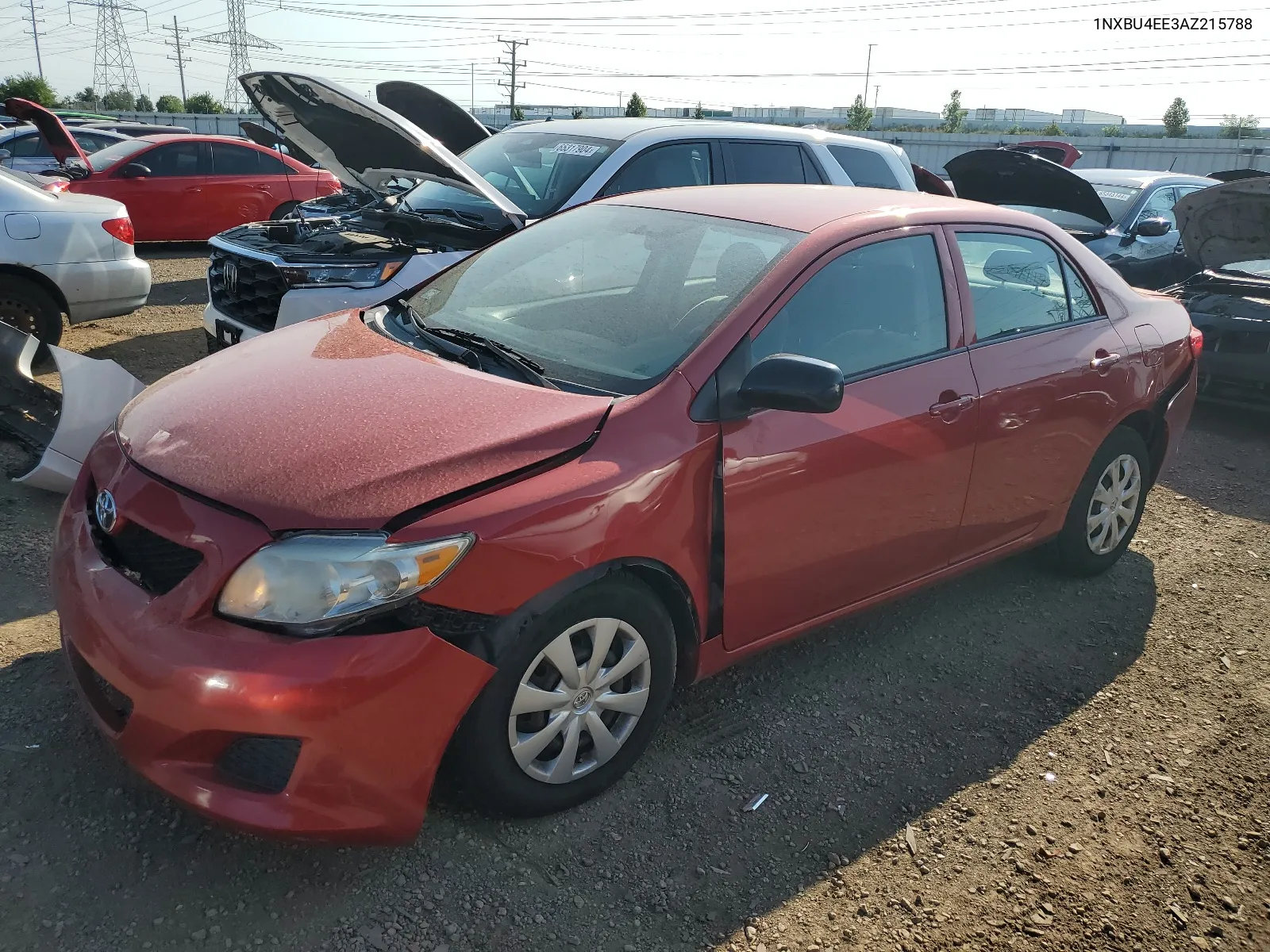 2010 Toyota Corolla Base VIN: 1NXBU4EE3AZ215788 Lot: 65388984