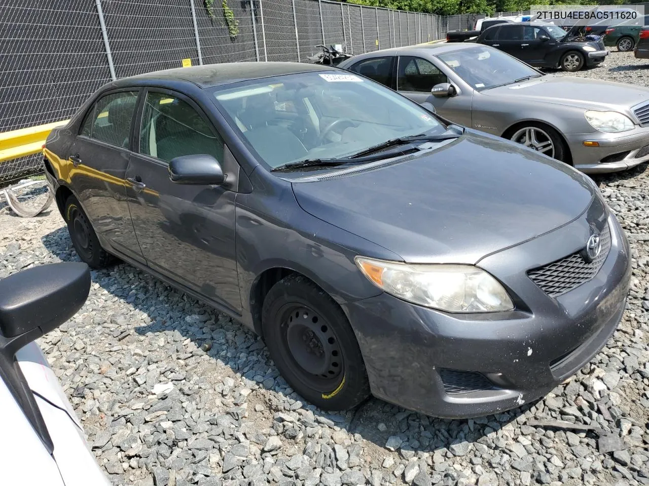 2010 Toyota Corolla Base VIN: 2T1BU4EE8AC511620 Lot: 65424234