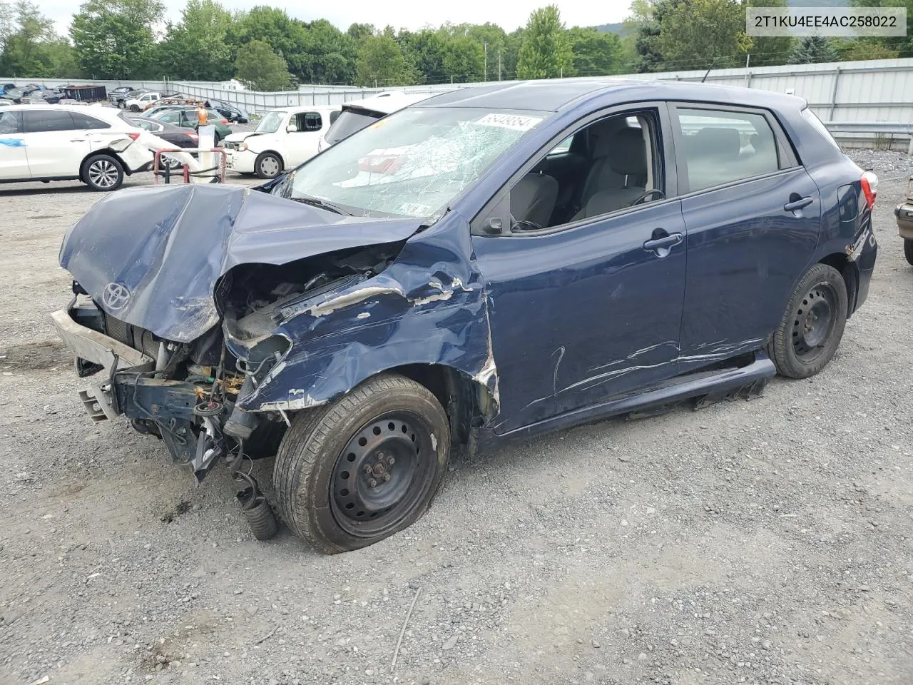 2010 Toyota Corolla Matrix VIN: 2T1KU4EE4AC258022 Lot: 65449354