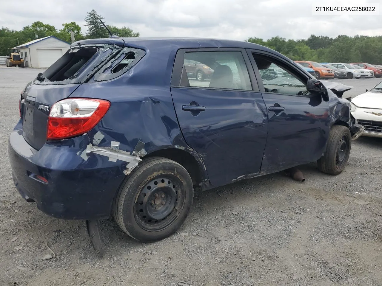 2010 Toyota Corolla Matrix VIN: 2T1KU4EE4AC258022 Lot: 65449354