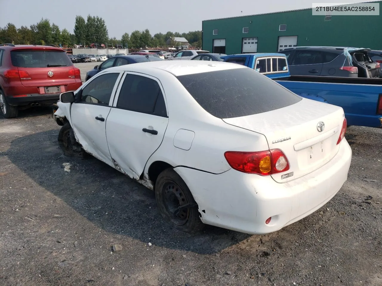 2010 Toyota Corolla Base VIN: 2T1BU4EE5AC258854 Lot: 65898694