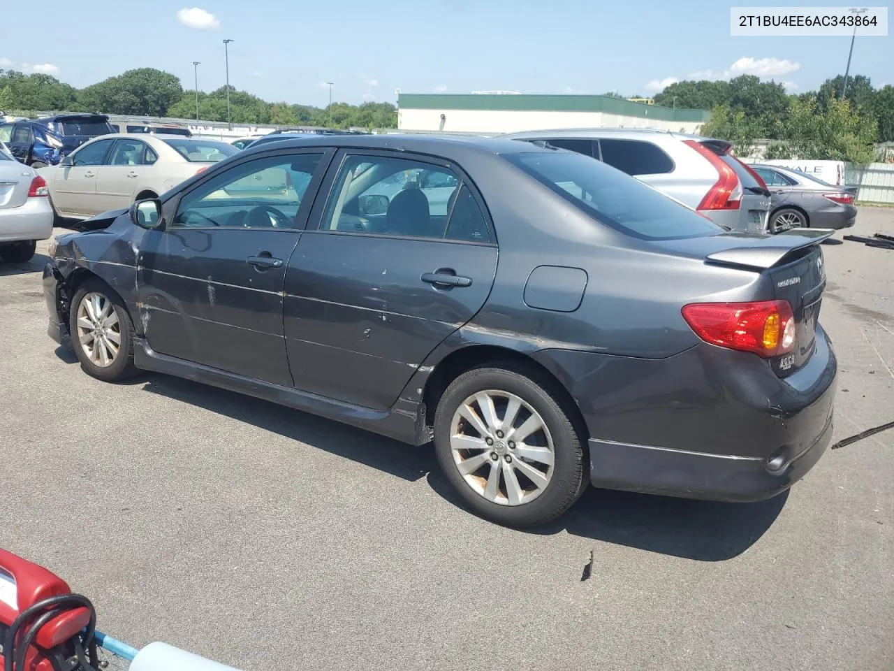 2010 Toyota Corolla Base VIN: 2T1BU4EE6AC343864 Lot: 65939834