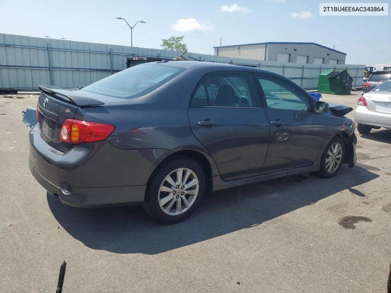 2010 Toyota Corolla Base VIN: 2T1BU4EE6AC343864 Lot: 65939834