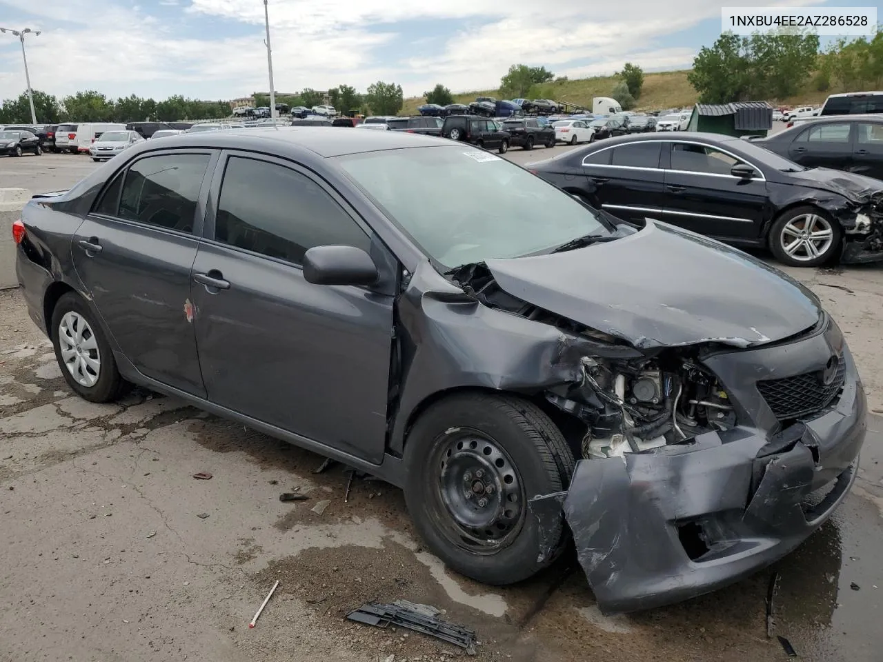 2010 Toyota Corolla Base VIN: 1NXBU4EE2AZ286528 Lot: 66024174