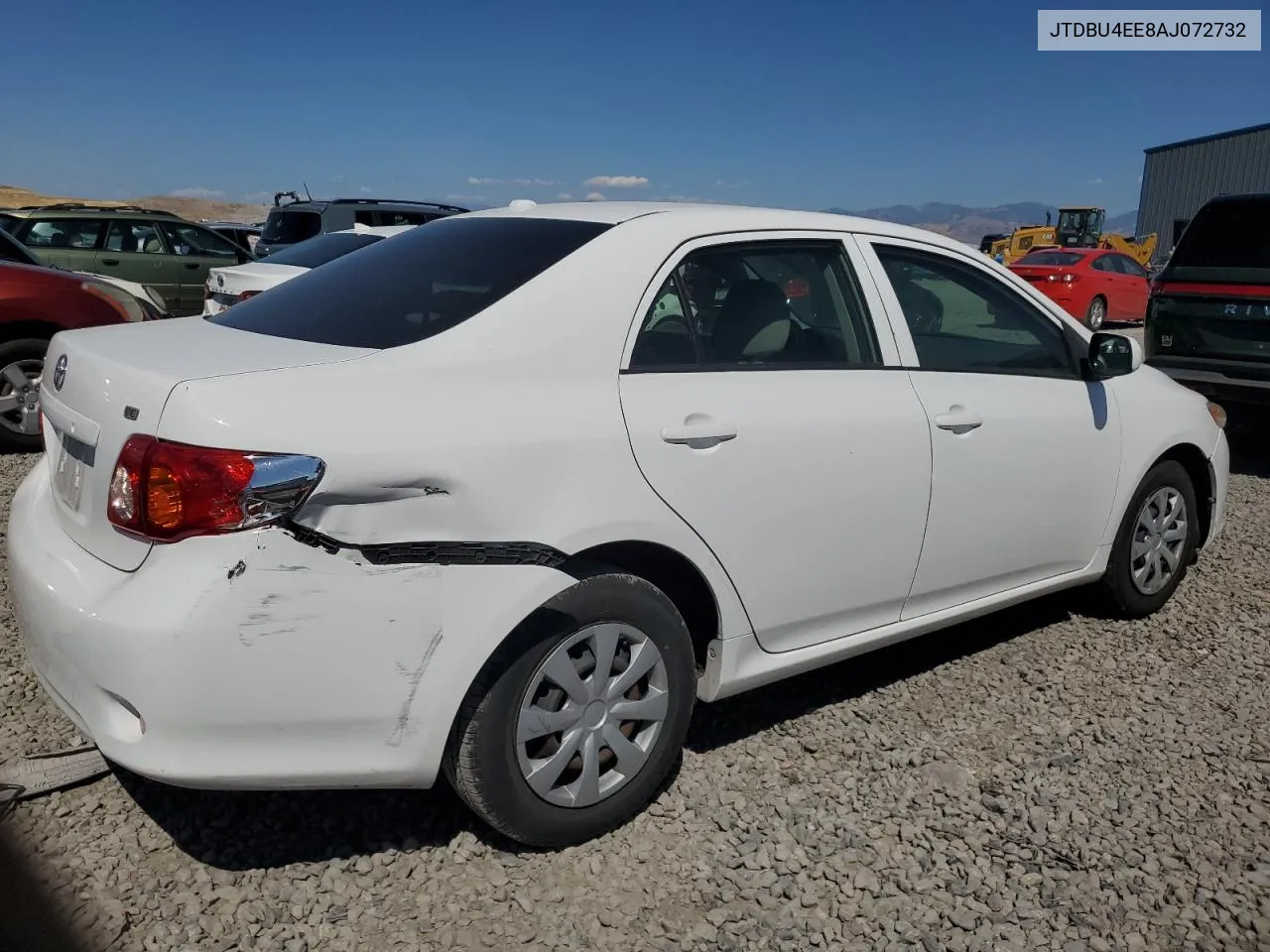 2010 Toyota Corolla Base VIN: JTDBU4EE8AJ072732 Lot: 66115704