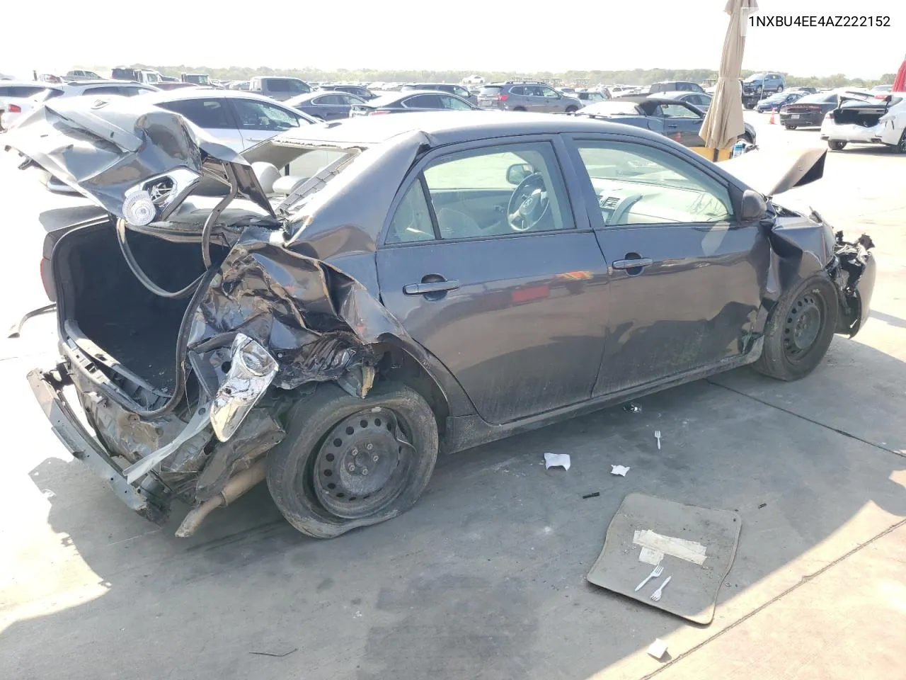 2010 Toyota Corolla Base VIN: 1NXBU4EE4AZ222152 Lot: 66134864