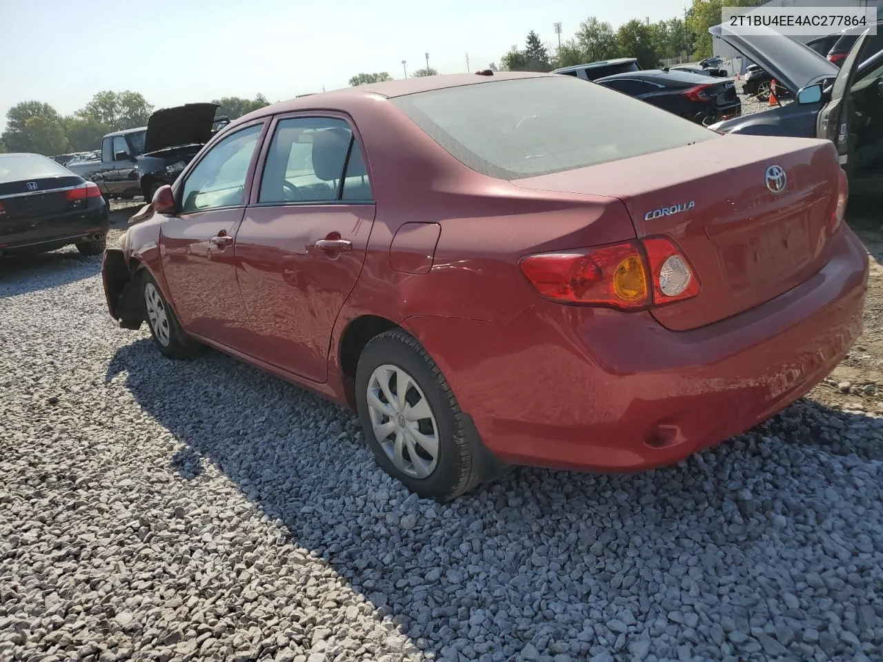 2010 Toyota Corolla Base VIN: 2T1BU4EE4AC277864 Lot: 66305974