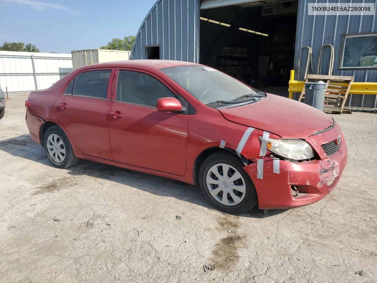 2010 Toyota Corolla Base VIN: 1NXBU4EE6AZ280098 Lot: 66310794