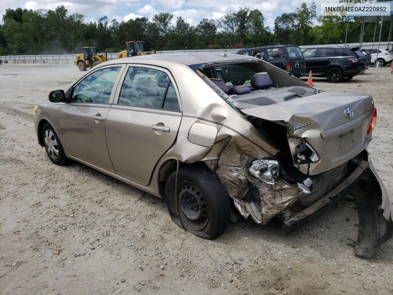 2010 Toyota Corolla Base VIN: 1NXBU4EE0AZ220852 Lot: 66343214