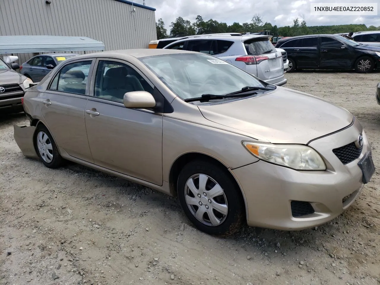 2010 Toyota Corolla Base VIN: 1NXBU4EE0AZ220852 Lot: 66343214