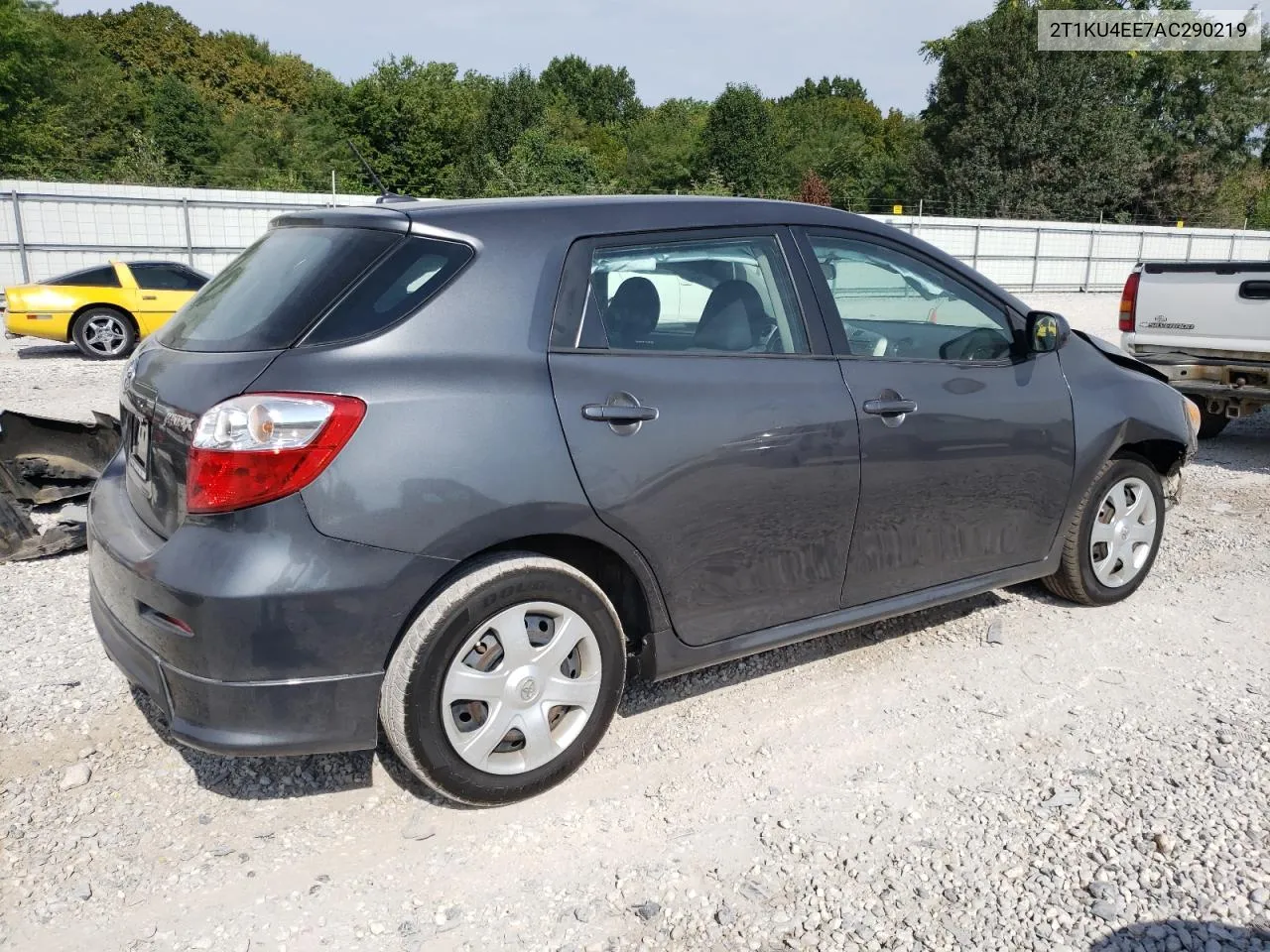 2010 Toyota Corolla Matrix VIN: 2T1KU4EE7AC290219 Lot: 66362834