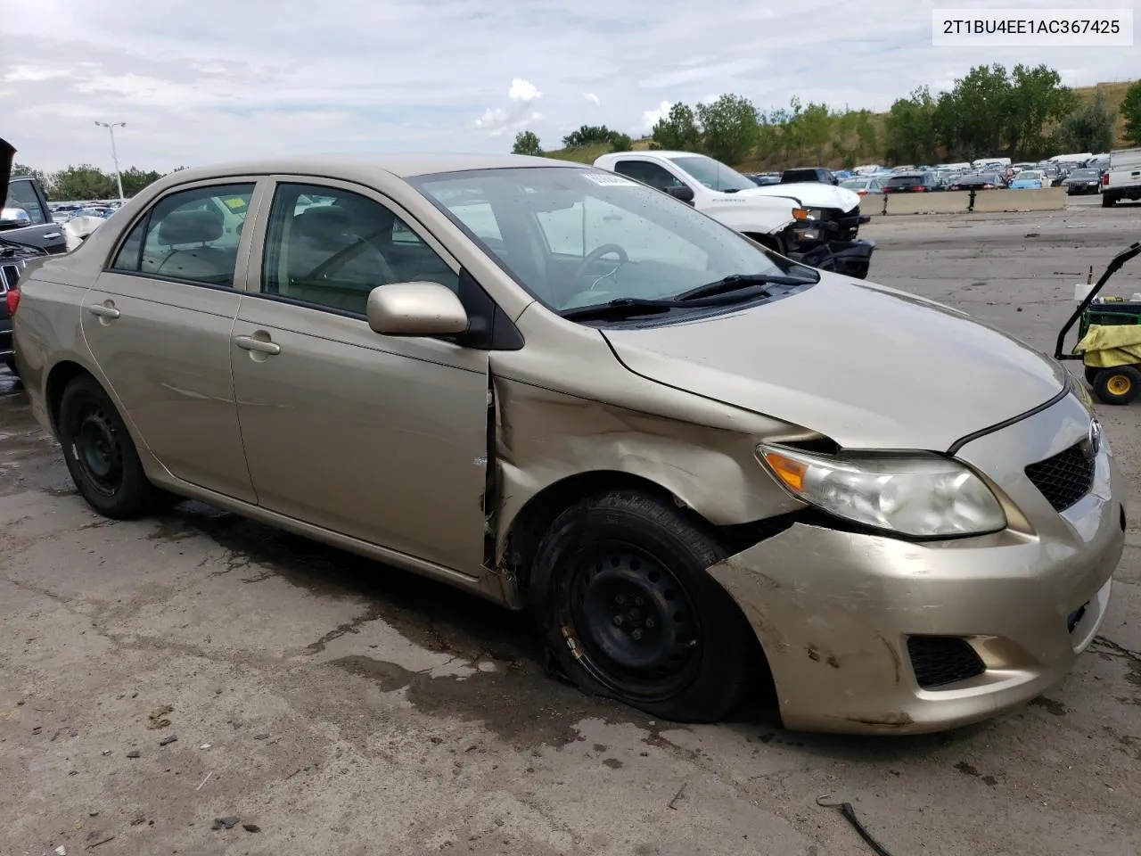 2010 Toyota Corolla Base VIN: 2T1BU4EE1AC367425 Lot: 66368464