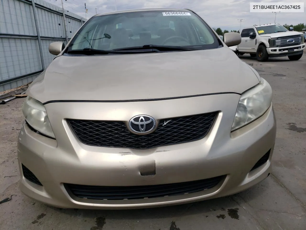 2010 Toyota Corolla Base VIN: 2T1BU4EE1AC367425 Lot: 66368464