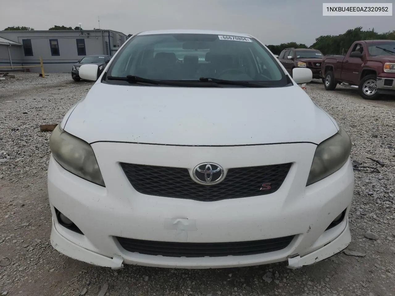 2010 Toyota Corolla Base VIN: 1NXBU4EE0AZ320952 Lot: 66670804