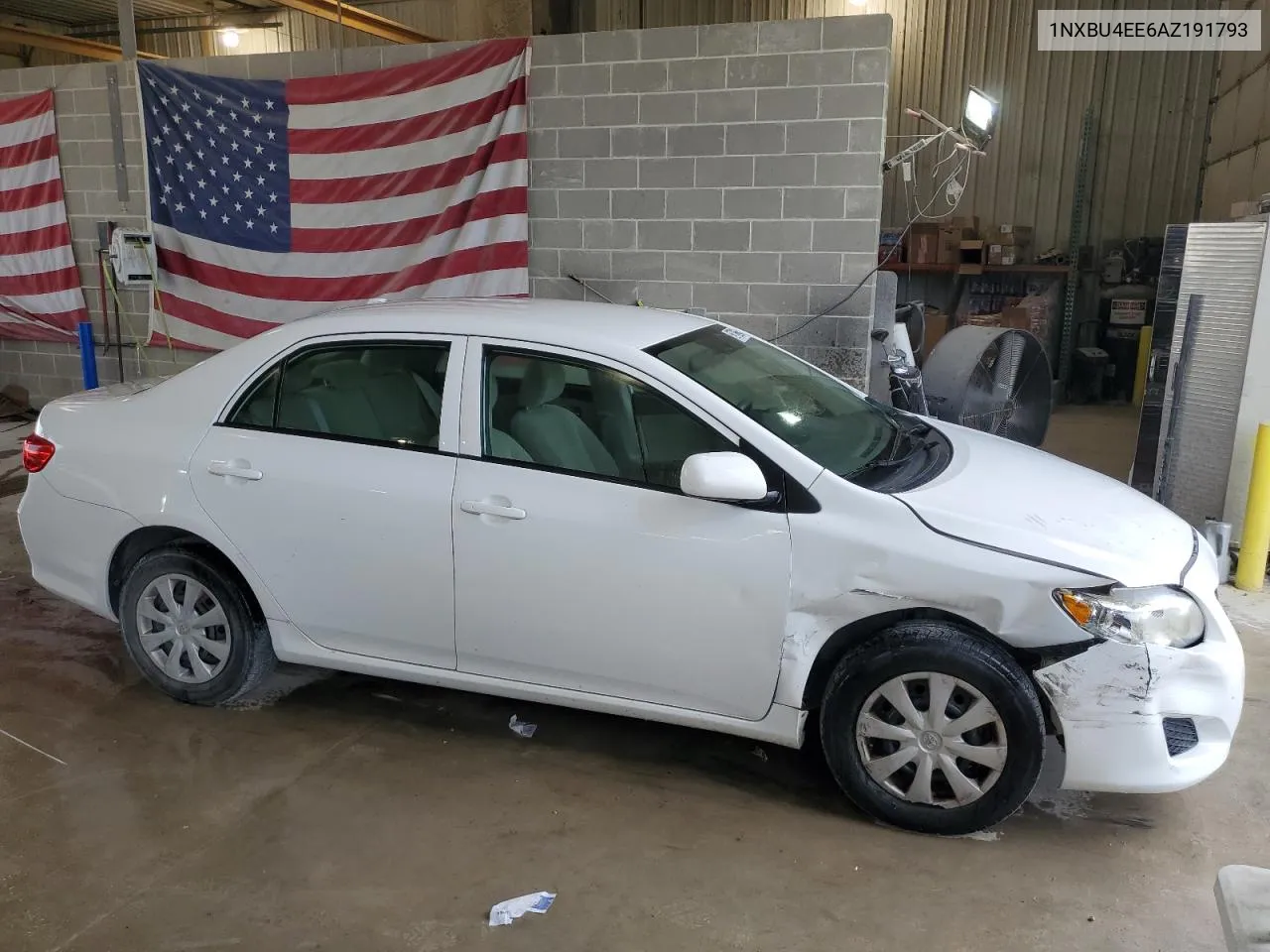 2010 Toyota Corolla Base VIN: 1NXBU4EE6AZ191793 Lot: 66708684