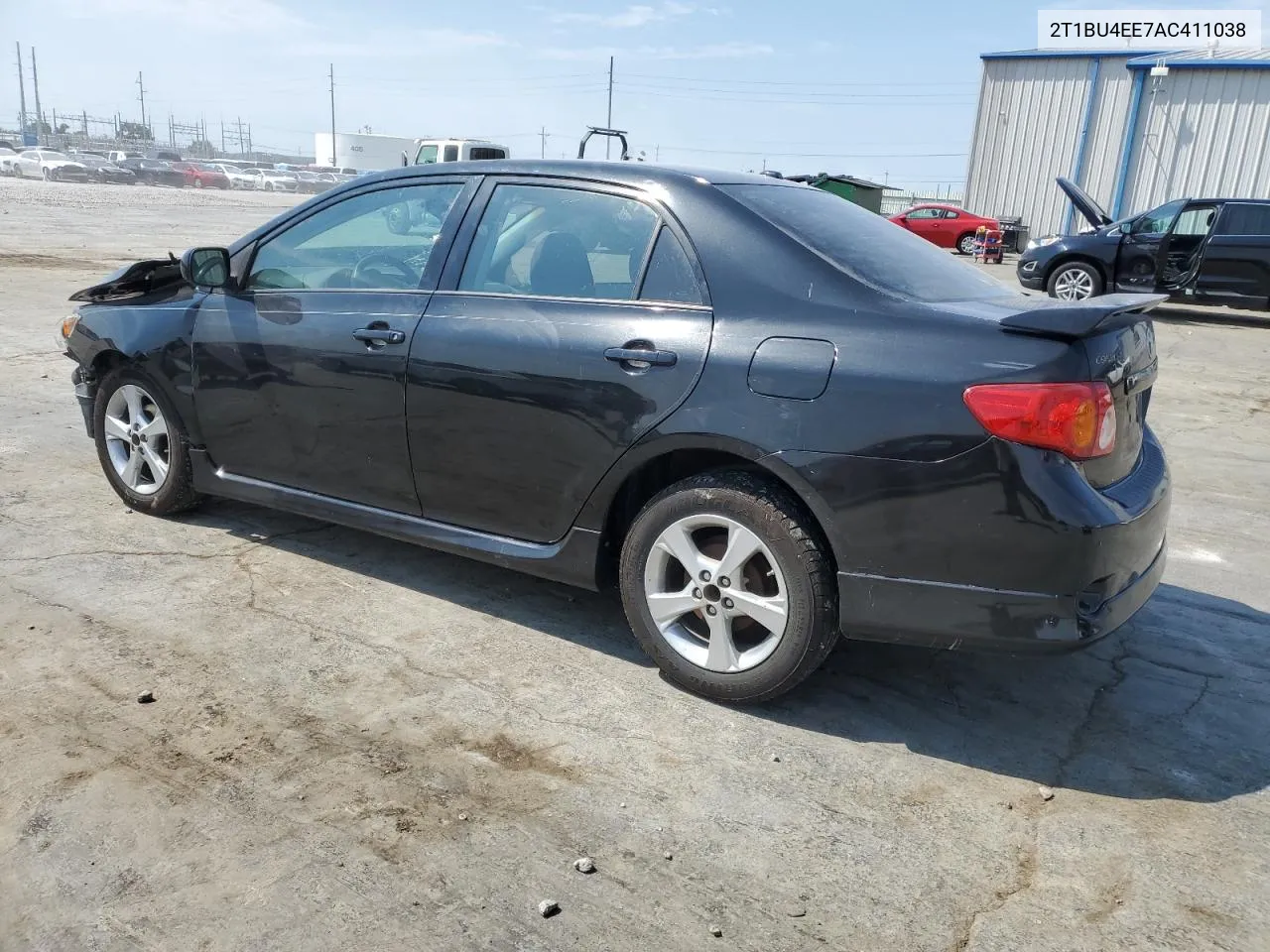 2010 Toyota Corolla Base VIN: 2T1BU4EE7AC411038 Lot: 66784344