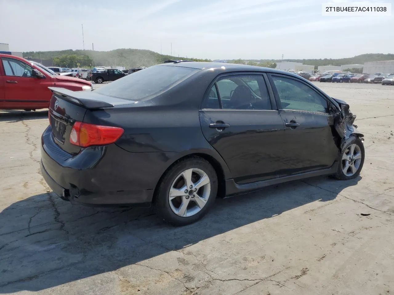 2010 Toyota Corolla Base VIN: 2T1BU4EE7AC411038 Lot: 66784344