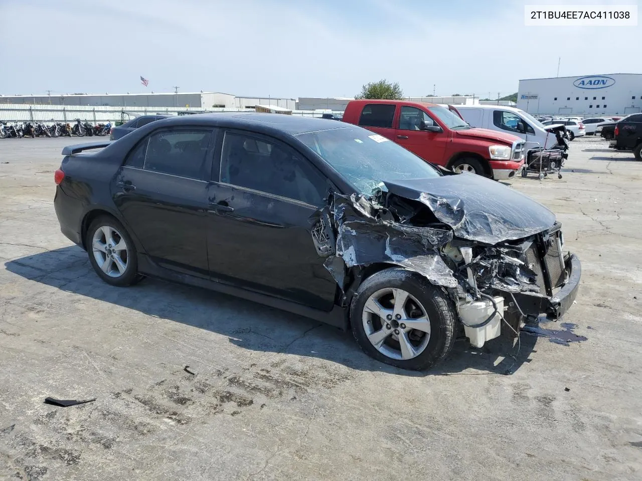 2010 Toyota Corolla Base VIN: 2T1BU4EE7AC411038 Lot: 66784344